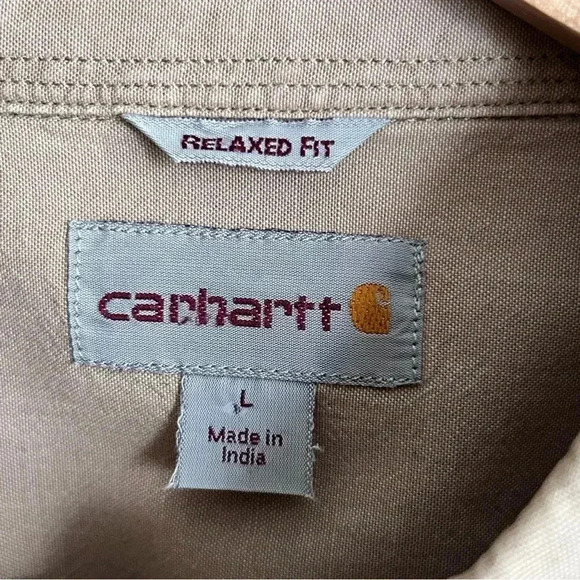Carhartt Relaxed Fit Long Sleeve Button Down Shirt - Picture 5 of 9
